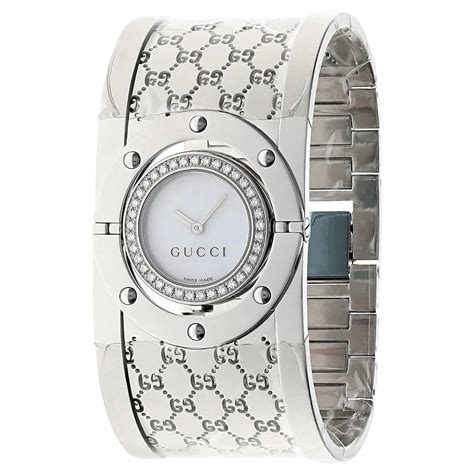 montre gucci femme diamant|unisex gucci watch.